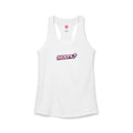Seenie Pink\White Racerback Tank