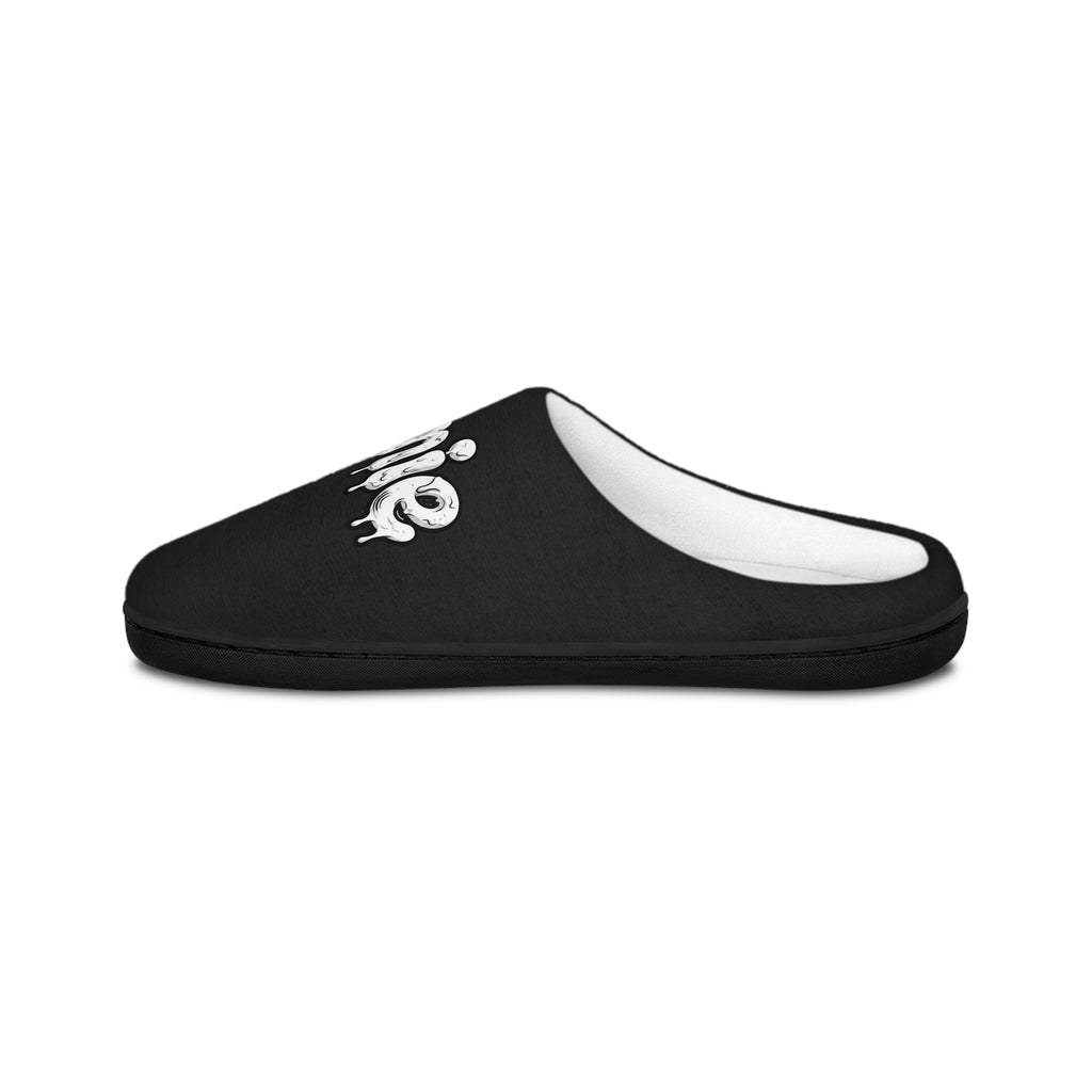 Seenie Slime Black and White Slippers