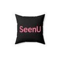 SeenU Black Pillow