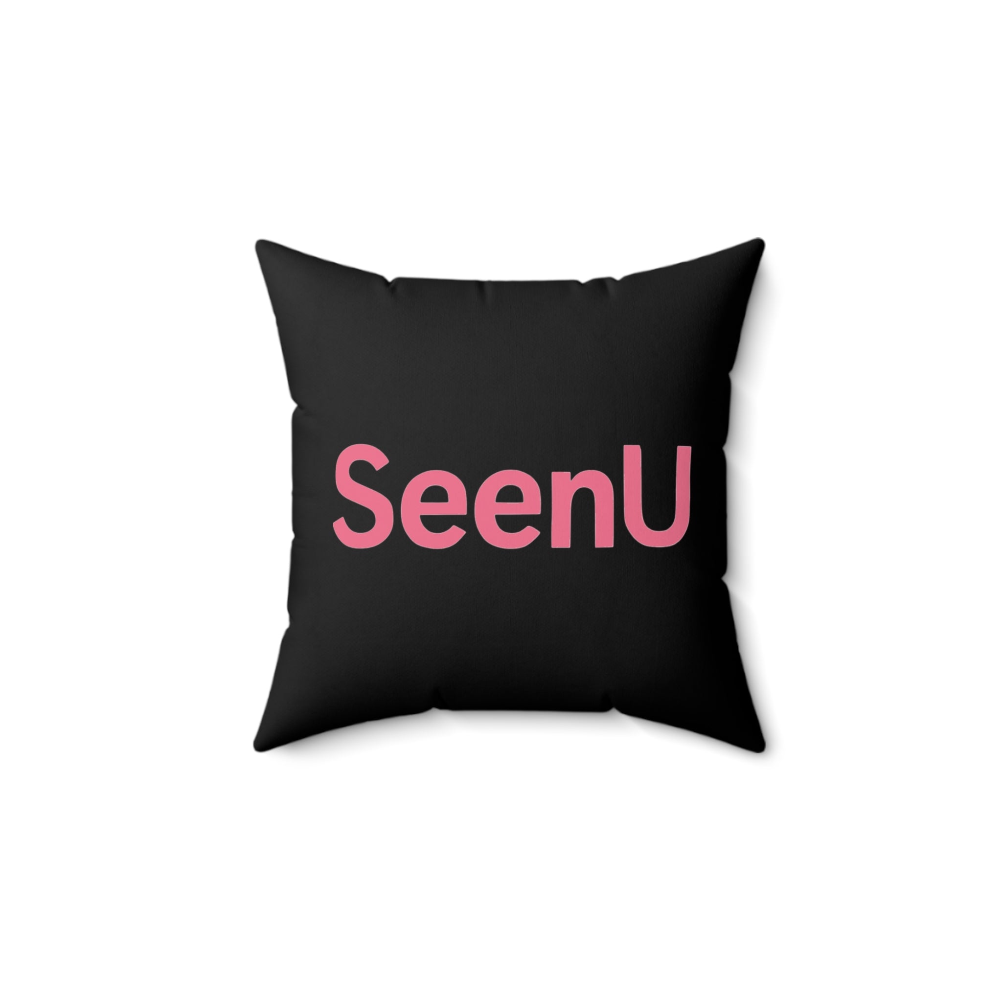 SeenU Black Pillow