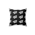 You're Seen Black Throw Pillow