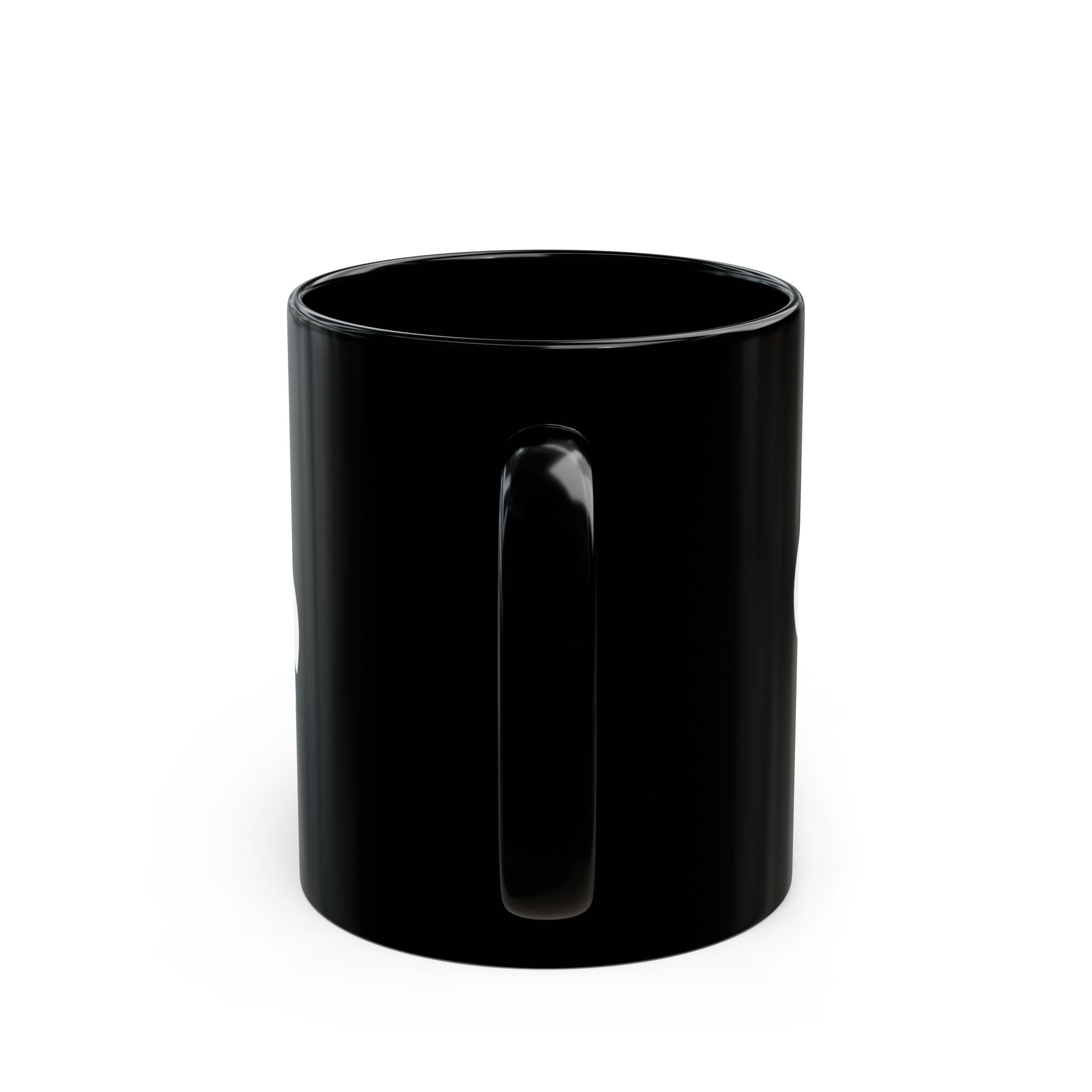 Seenie bold white text on black mug Mug | 11oz or 15oz