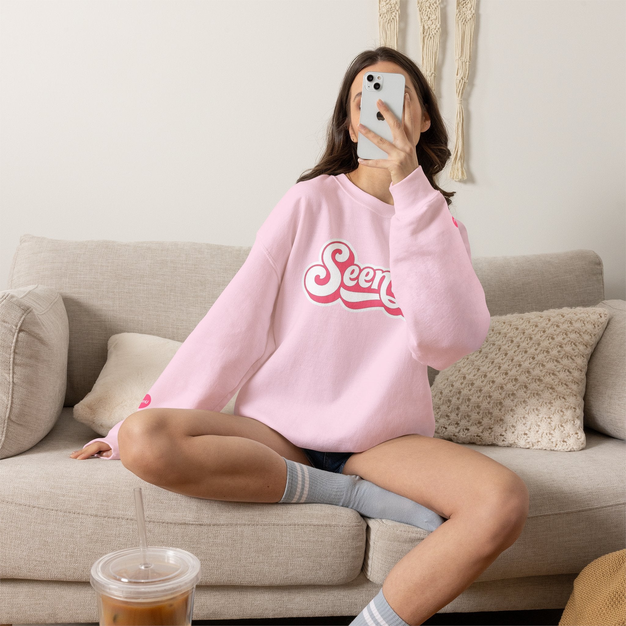 Seenie\You're Seen Crewneck Sweatshirt