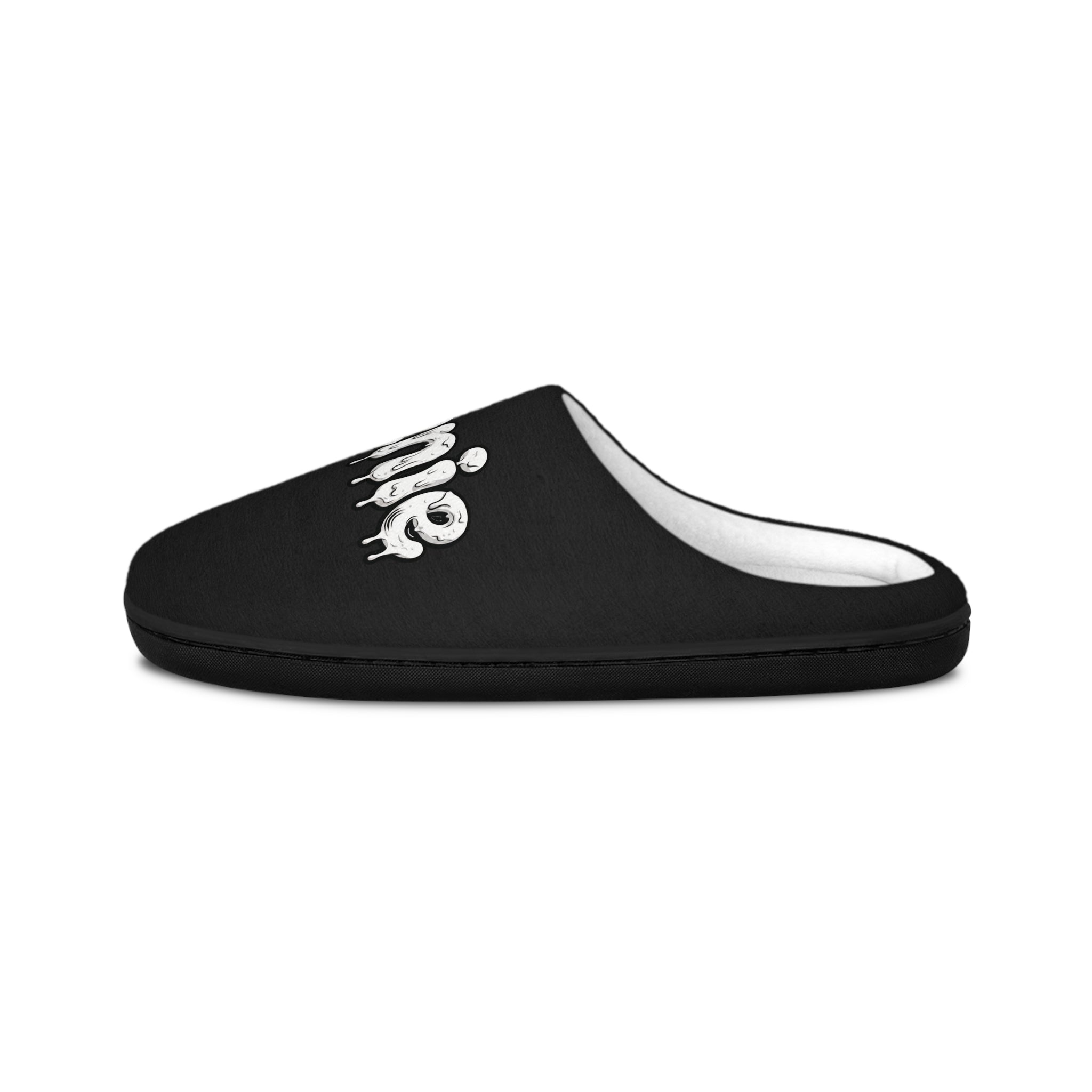 Seenie Slime Black and White Slippers