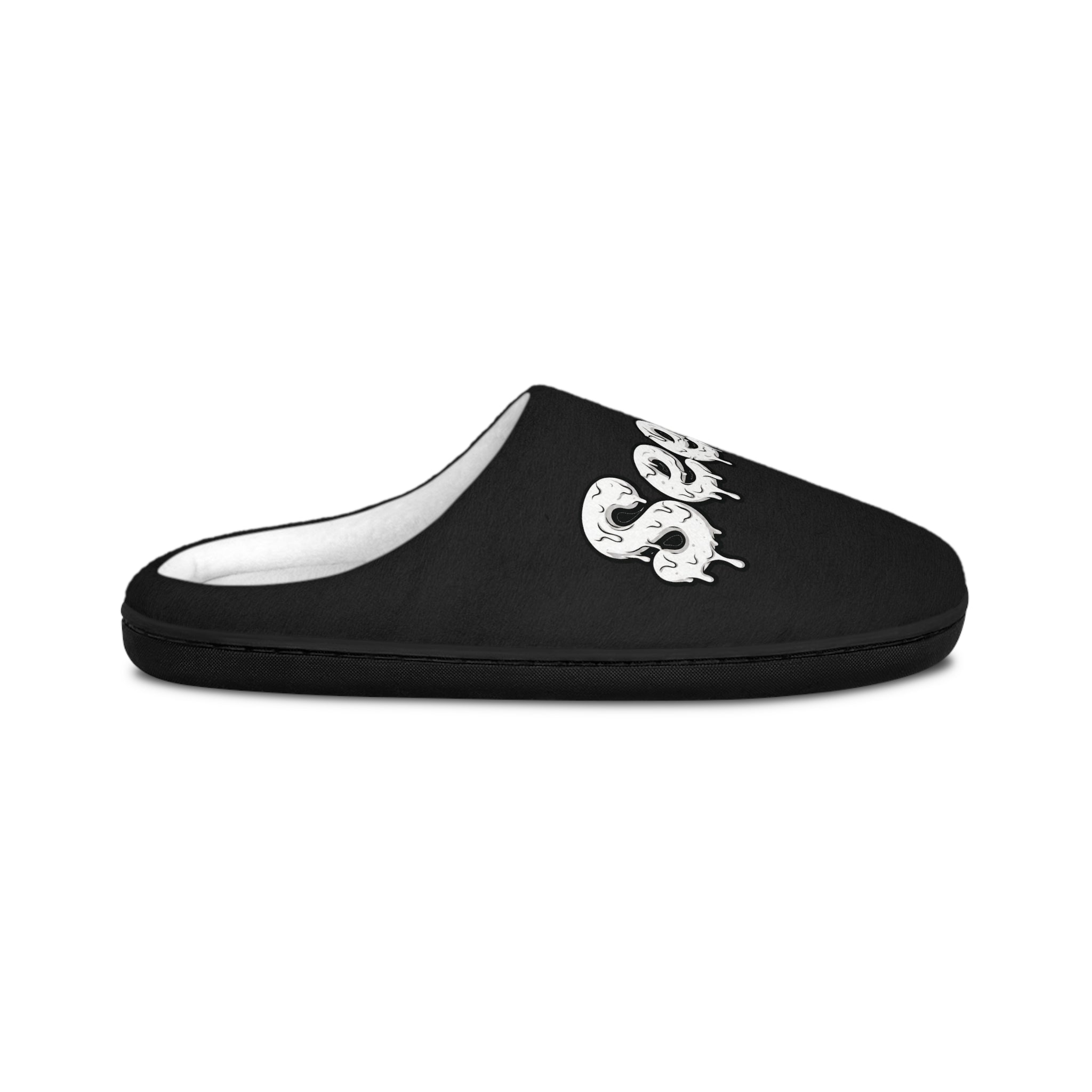 Seenie Slime Black and White Slippers